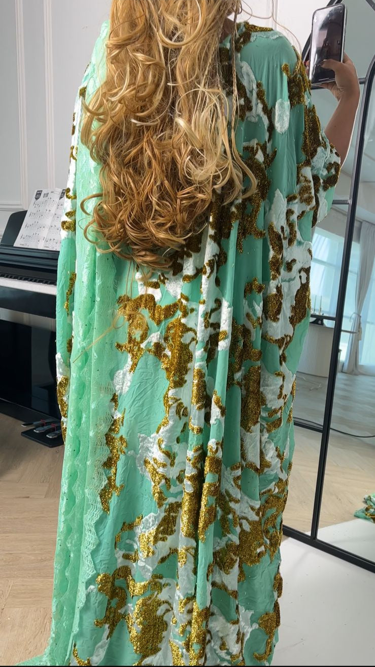 MINT GREEN SHOULDER